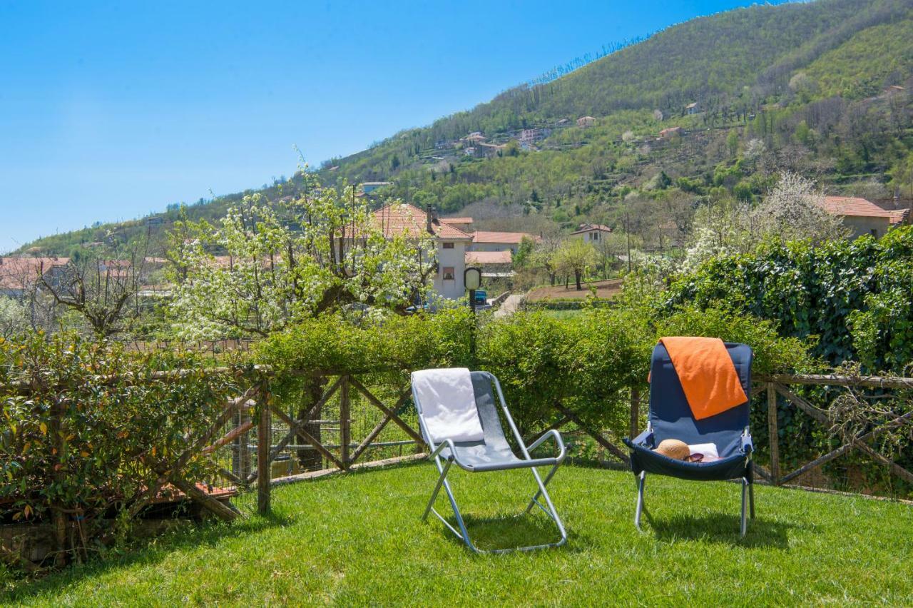 Al Cortile Di Nonno Luigi Vila Agerola Exterior foto